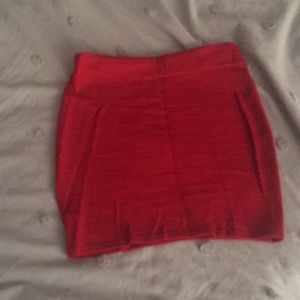 Arden B. red mini slip on